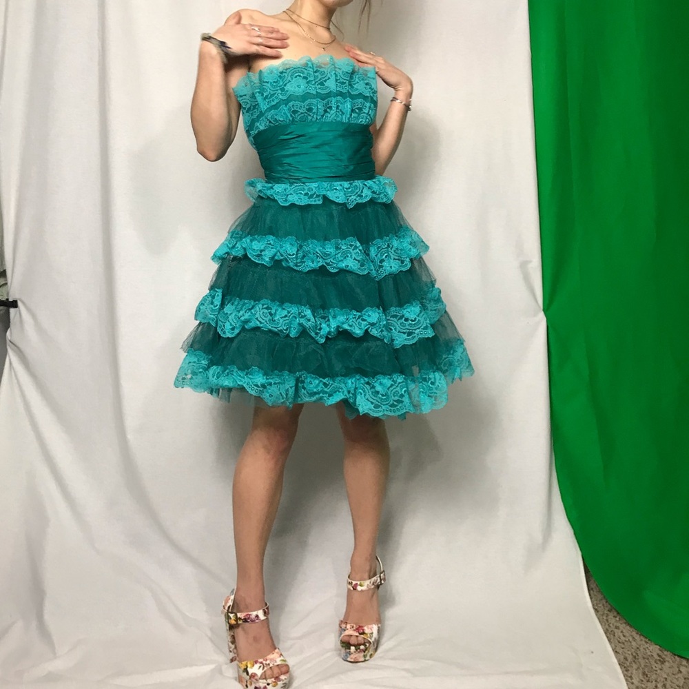 Betsy Johnson Turquoise Dress